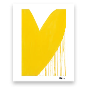 Half My Heart Mini Art Print