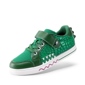 DREAM PAIRS Kids    Dinosaur Inspired Hook and Loop Sneakers