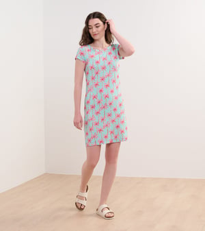 Nellie Dress - Painted Palms