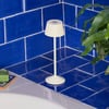 Wee Scoon rechargeable table lamp in coconut