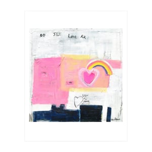 See Love Mini Art Print
