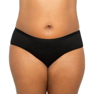 The Bikini Period. in Organic Cotton For Heavy Flows - Black / 6X