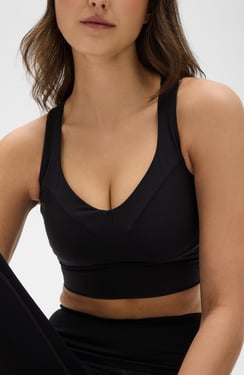 Le Divine Lymphatic Bra - Black / XL
