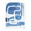 Blue Maze Art Print