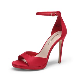 DREAM PAIRS Women   s Single Strap Stiletto Heels