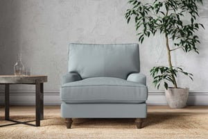 nkuku Marri Armchair | Make To Order | Recycled Cotton Horizon | No Colour