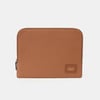 The Zipped Folio - Tan Calf Grain