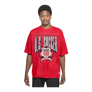 Men's New Era USMNT Mineral Wash Red Tee / 2X