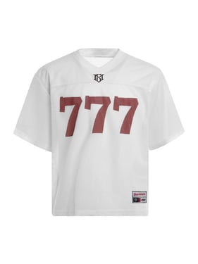 Jersey Letter Print Quick Dry V-neck T-shirt - 2389 - White / 2XL