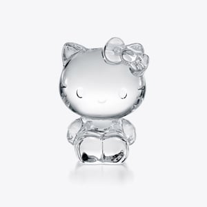 Hello Kitty Figurine - Clear | Baccarat