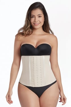 Waist Trainer for Women Sculpting Latex - Nude / 5XL