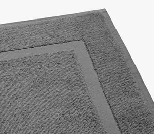 Classic Bath Mat - Charcoal Grey