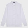 Vilebrequin - Men Linen Solid Overshirt - Jacket - Corentin - White - Size L
