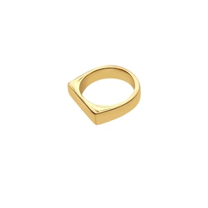 Tavas Flat Ring - 8.5 / Silver