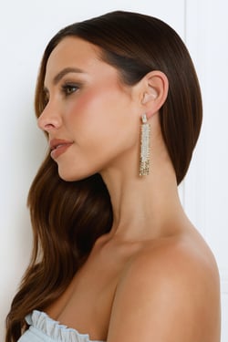 Sublime Sparkle Earrings Gold