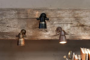 nkuku Tabosa Brass Spot Light | Lights | One Size | Antique Brass