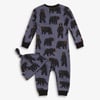 Wild Bears Baby Sleeper & Hat
