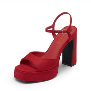DREAM PAIRS Y2K style Block Heel Platform Sandals