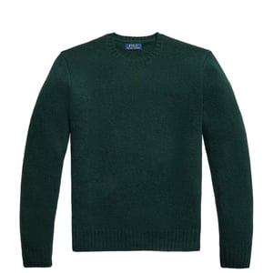 Polo Ralph Lauren Chunky Crew Knit Moss Agate