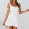 Dreamscapes Unfolding Mini Dress White