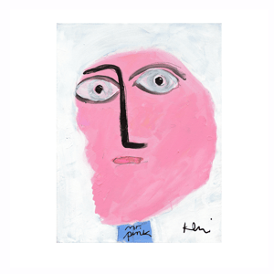 Mr. Pink Art Print