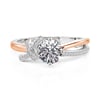 Jeulia Amore Custom Knot Birthstone Ring