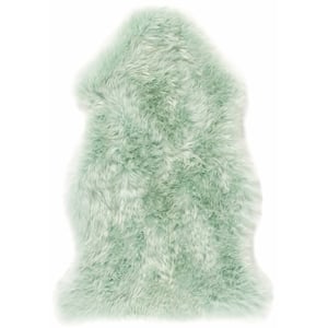 Genuine Sheepskin Rug Mint - Single - 60x95cm