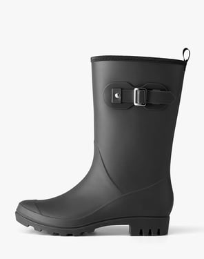 Women's Comfortable Buckle Rain Boots