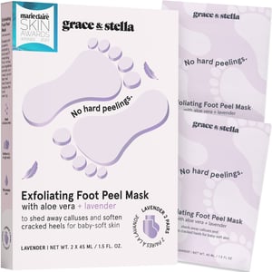 exfoliating foot peel mask - Lavender (2 Pairs)