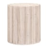 Roma White Wash Reclaimed Pine End Table