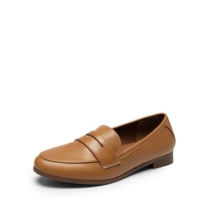 DREAM PAIRS Round Toe Slip on Penny Loafers