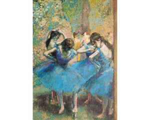Dancers in Blue