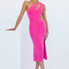 Ring Ring Midi Dress Hot Pink