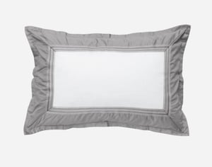 QE Home Hatfield Pillow Sham, White, King