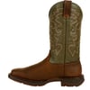 Rebel by Durango® Coffee & Cactus Pull-On Western Boot