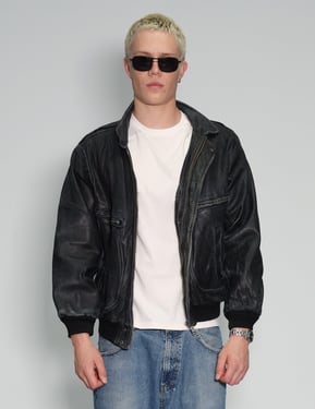 Leather MA-2 Bomber