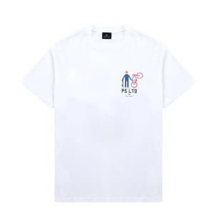 Paul Smith P5 Ltd Bike T-Shirt White