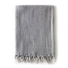 Montauk Linen Throw Blanket   Ocean