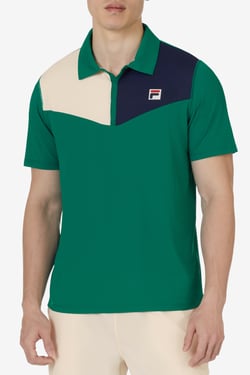 Pro Tennis Heritage Color Block Polo - UK XL