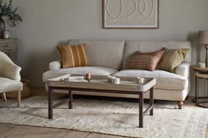 nkuku Nisha Reclaimed Wood & Iron Coffee Table | Tables | One Size | Natural