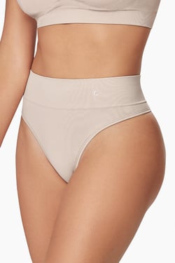 Pure Shape Thong - Blossom Nude / 2XL