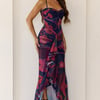 Evening Petals Maxi Dress Navy