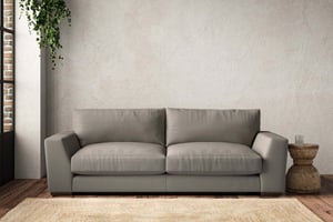 nkuku Guddu Large Sofa | Make To Order | Recycled Cotton Flax | No Colour