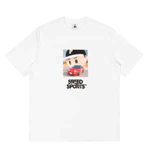 Pawa Speed Sports Desert Drift T-Shirt White