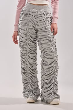 AKIRA Im That Type Ruched Jogger Pants | Size 1X