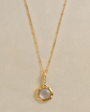 Braided Drop Pendant