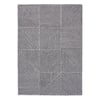 Geometric Rug Charcoal - 200x290
