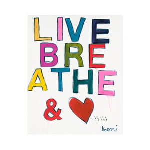 And Love Art Print