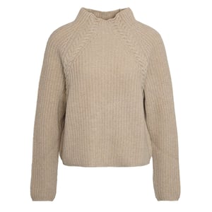 Barbour Womens Rhonda Knitted Jumper Honey