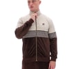 Merrick Stripe Velour Track Jacket - XS